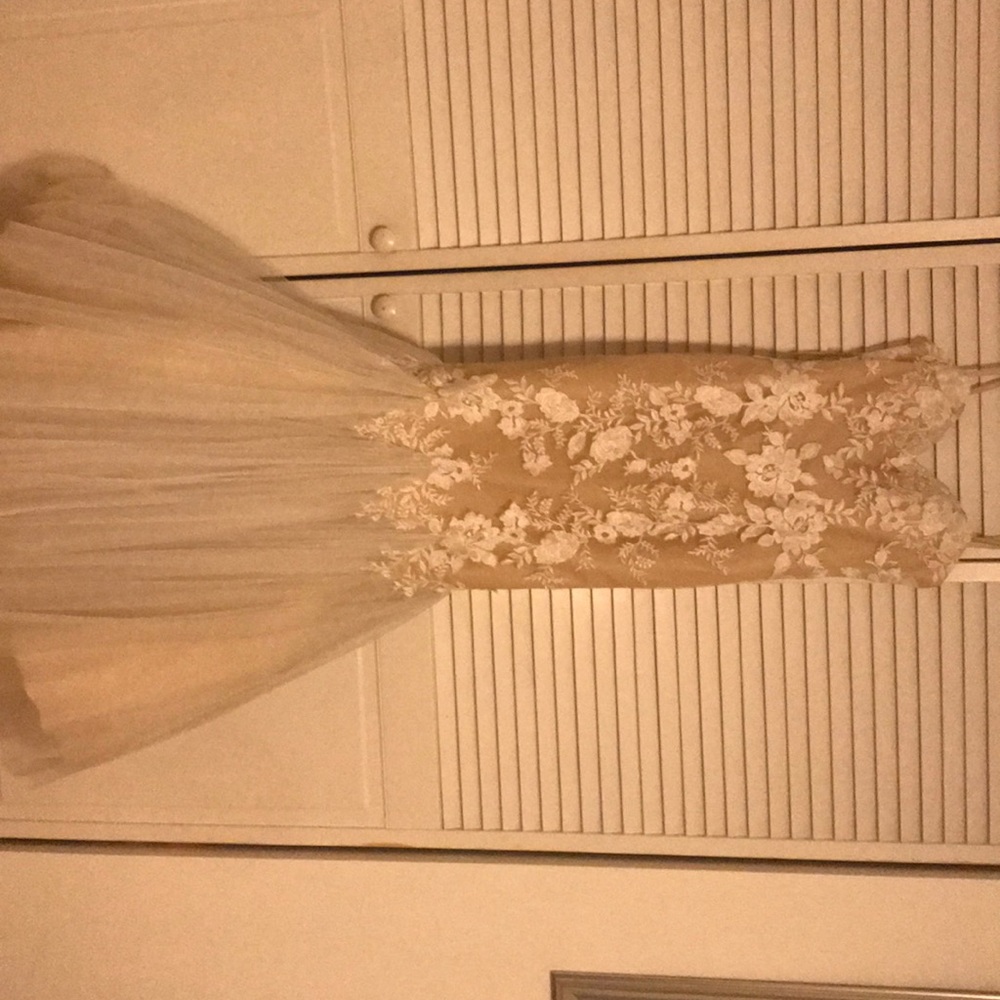 Prom/wedding dress worn once